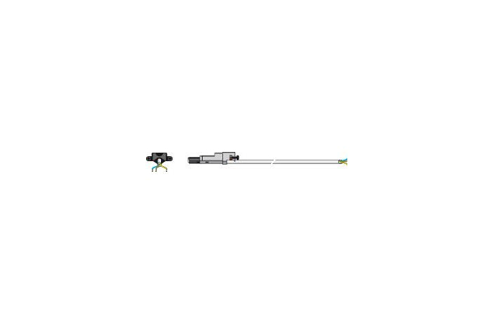 Motorkabel voor Somfy RTS en IO motoren - 5 meter main product photo