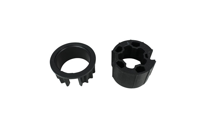 Adapterset 63 mm rond met doeksleuf voor Somfy 50 serie main product photo