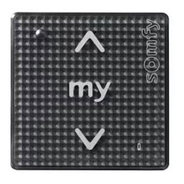 Somfy Smoove 1 IO black shine wandschakelaar