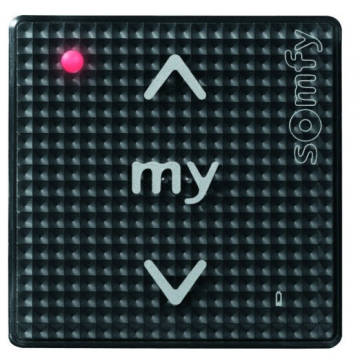 Somfy Smoove RTS zwart zonder frame met touch bediening