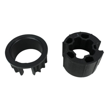 Adapterset 78 mm rond met doeksleuf voor Somfy 50 serie