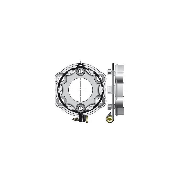 Somfy serie 60 universele motorsteun