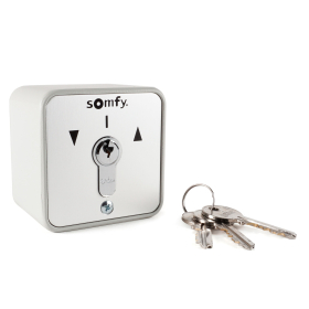 Somfy sleutelschakelaar voor 1 motor | opbouw