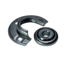 Lager met kussen - voor asproppen met 12 mm stift