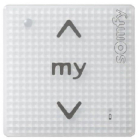 Somfy Smoove RTS wit zonder frame met touch bediening