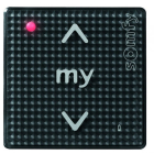 Somfy Smoove RTS zwart zonder frame met touch bediening