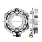 Somfy serie 60 universele motorsteun